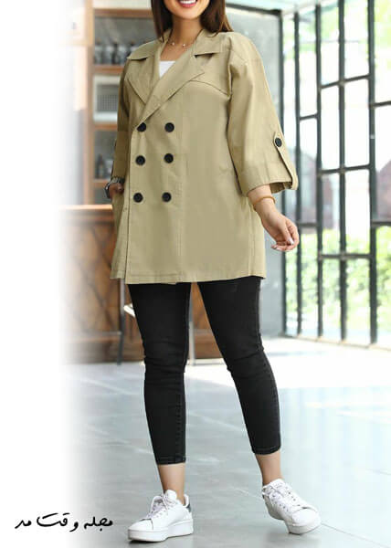 Fro closed coat model set with leggings