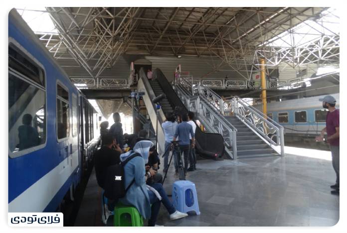 Buying train tickets from Tehran railway station