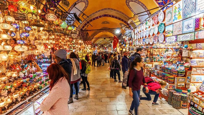 Tourist attractions near the Blue Mosque of Istanbul
