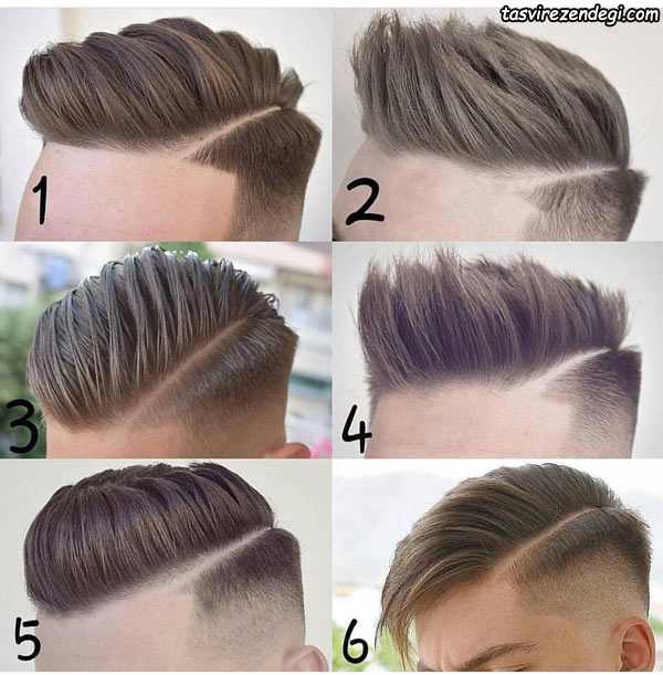 Men's boy's empty arm hairstyle 