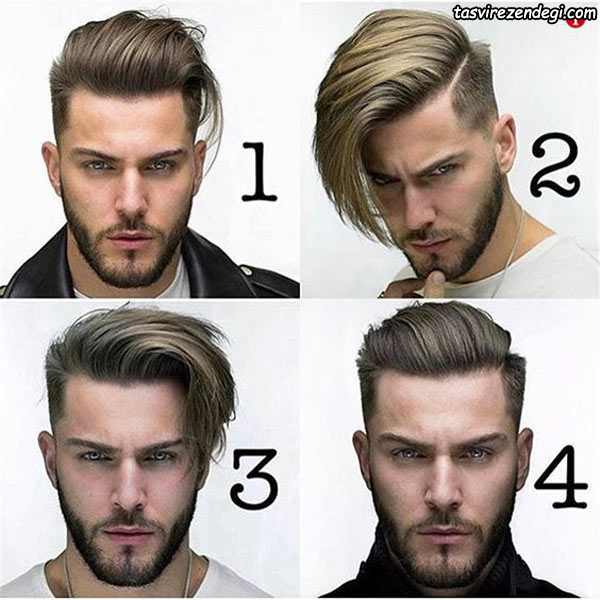 Men's fashion hairstyle 