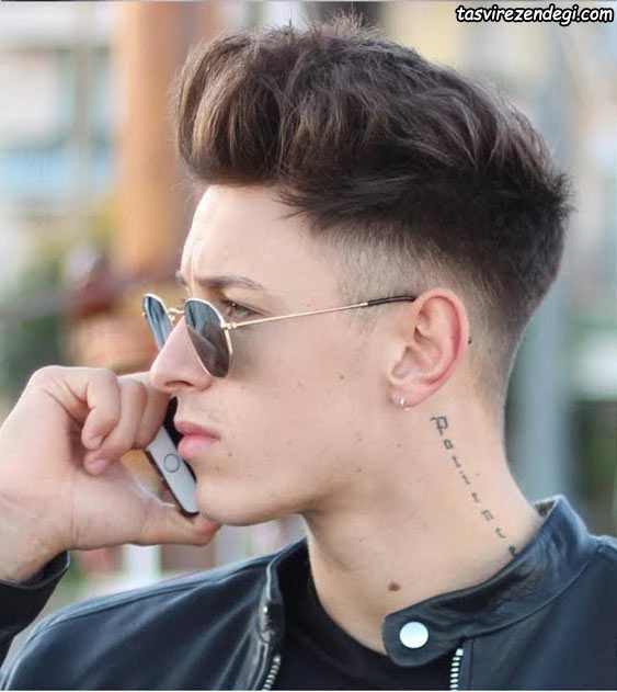 Men's short hair style 