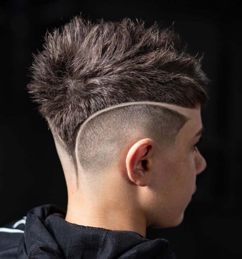 Boys' hairstyles for weddings