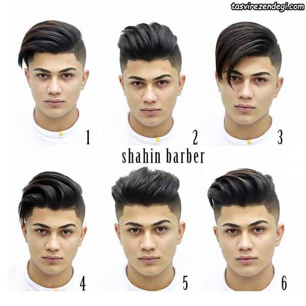 Men's boy's empty arm hairstyle 