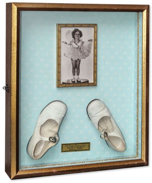 Shirley Temple's historic Mary Jane shoes in 1934