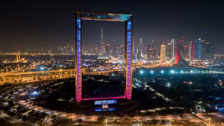 Dubai frame