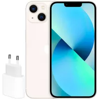 Apple iPhone 13 CH dual sim card capacity 128GB and 4GB RAM with 20W Apple charger - Not Active