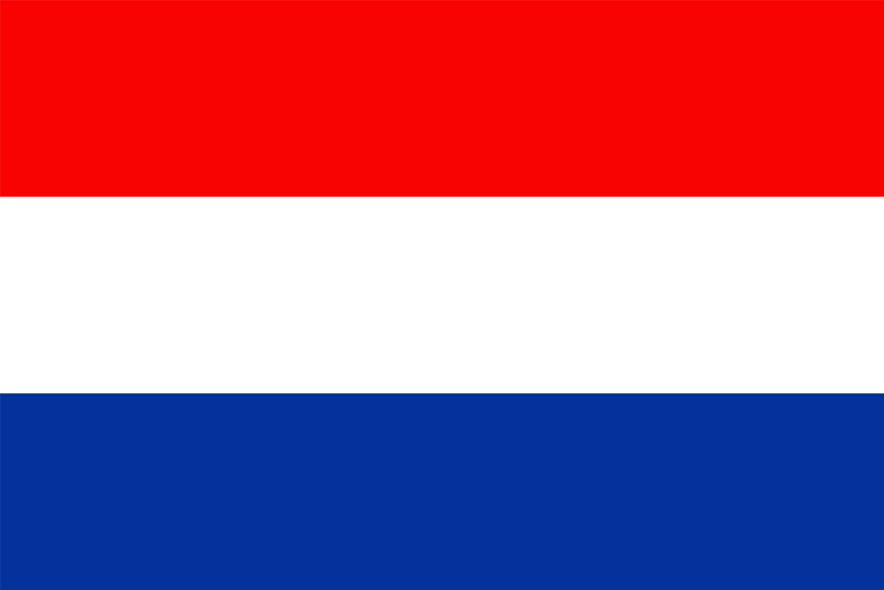 The flag of the Netherlands