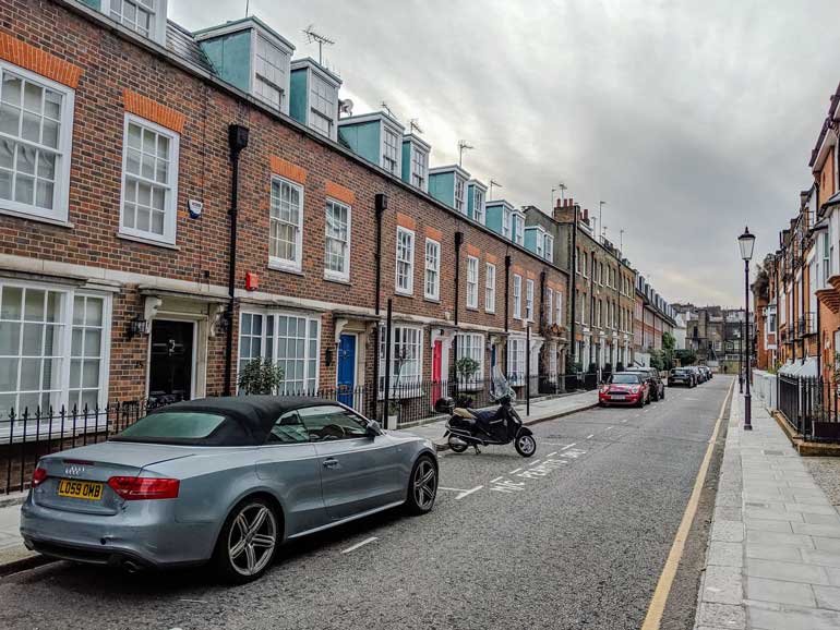 Car in London