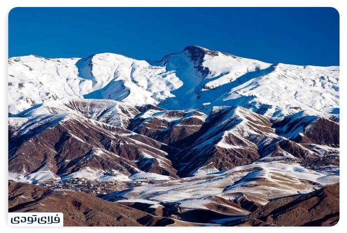 Shah Alborz mouain range