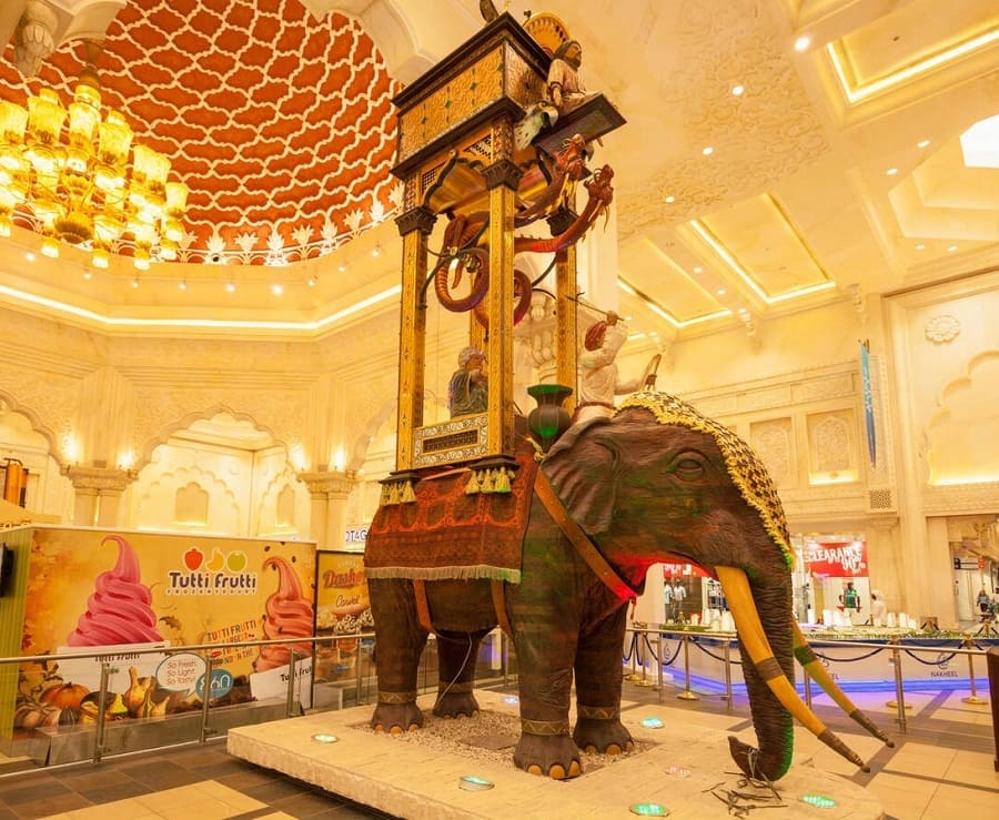 Indian section of Ibn Battuta shopping ceer