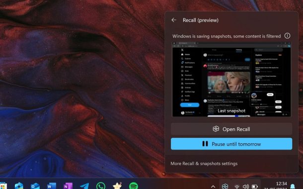 Stop Windows Recall