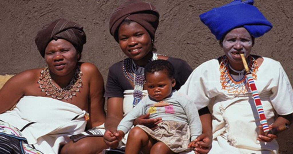 Xhosa tribe, one of the famous African tribes 