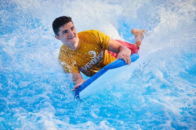 Surfing from Atlais Hotel
