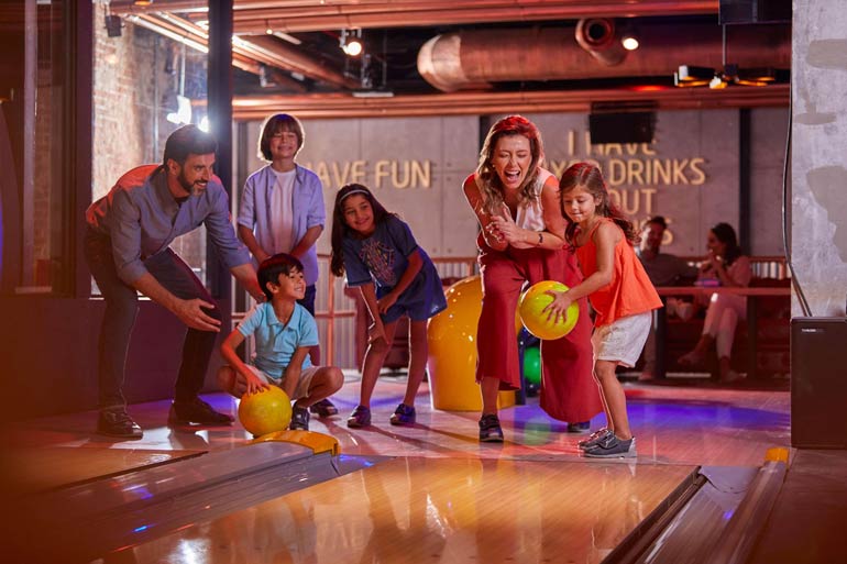 Bowling from Atlais Hotel