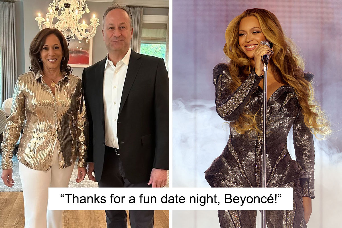 Kamla Harris at the Beyoncé concert 