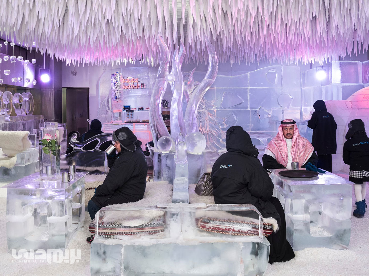 Ice restaura cafe in Dubai chillout 