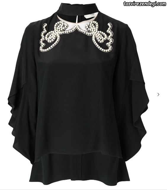 Women's Muharram black blouse for girls 