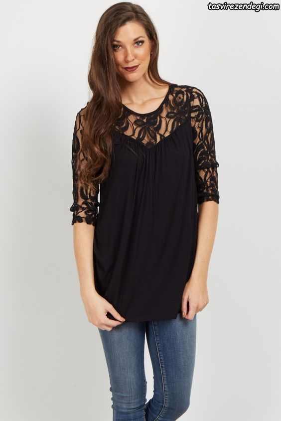 Women's Muharram black blouse for girls 