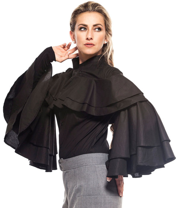 Black satin cloth worn in Muharram