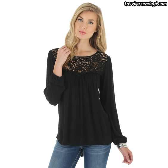 Women's Muharram black blouse for girls 