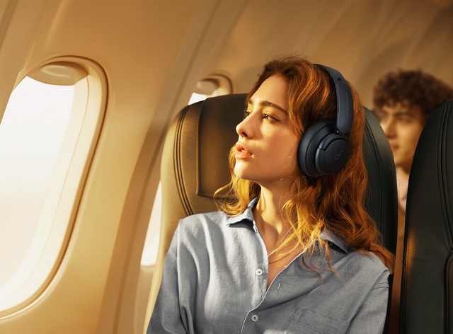 Don't forget your headphones or headphones for a comfortable trip