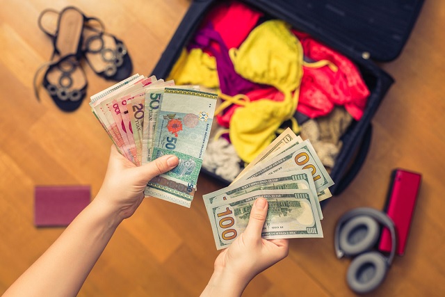 For a comfortable trip, you should convert the required currencies in advance