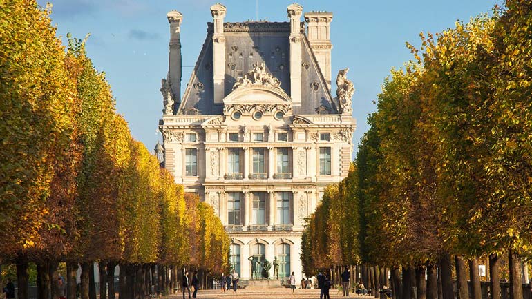 Tuileries Garden in Paris