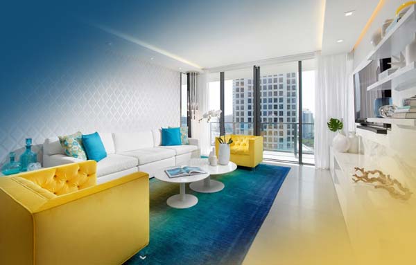 Home decoration and design in minimal style