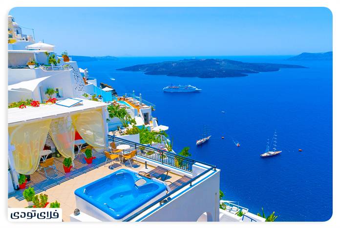 Recommended hotels and accommodations in Saorini