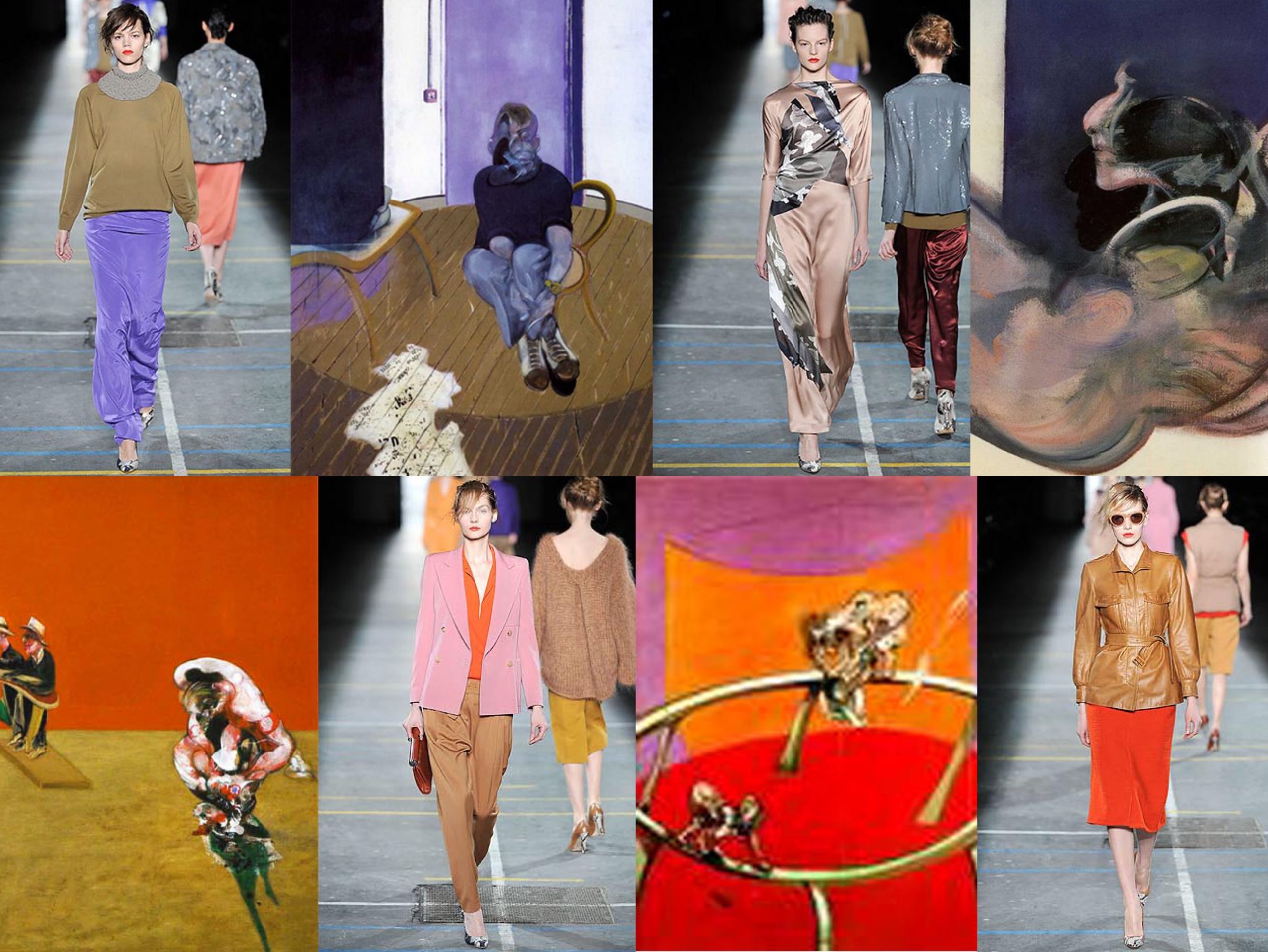 Francis Bacon Collection by Dries Van Noten - Autumn Wier 2009  