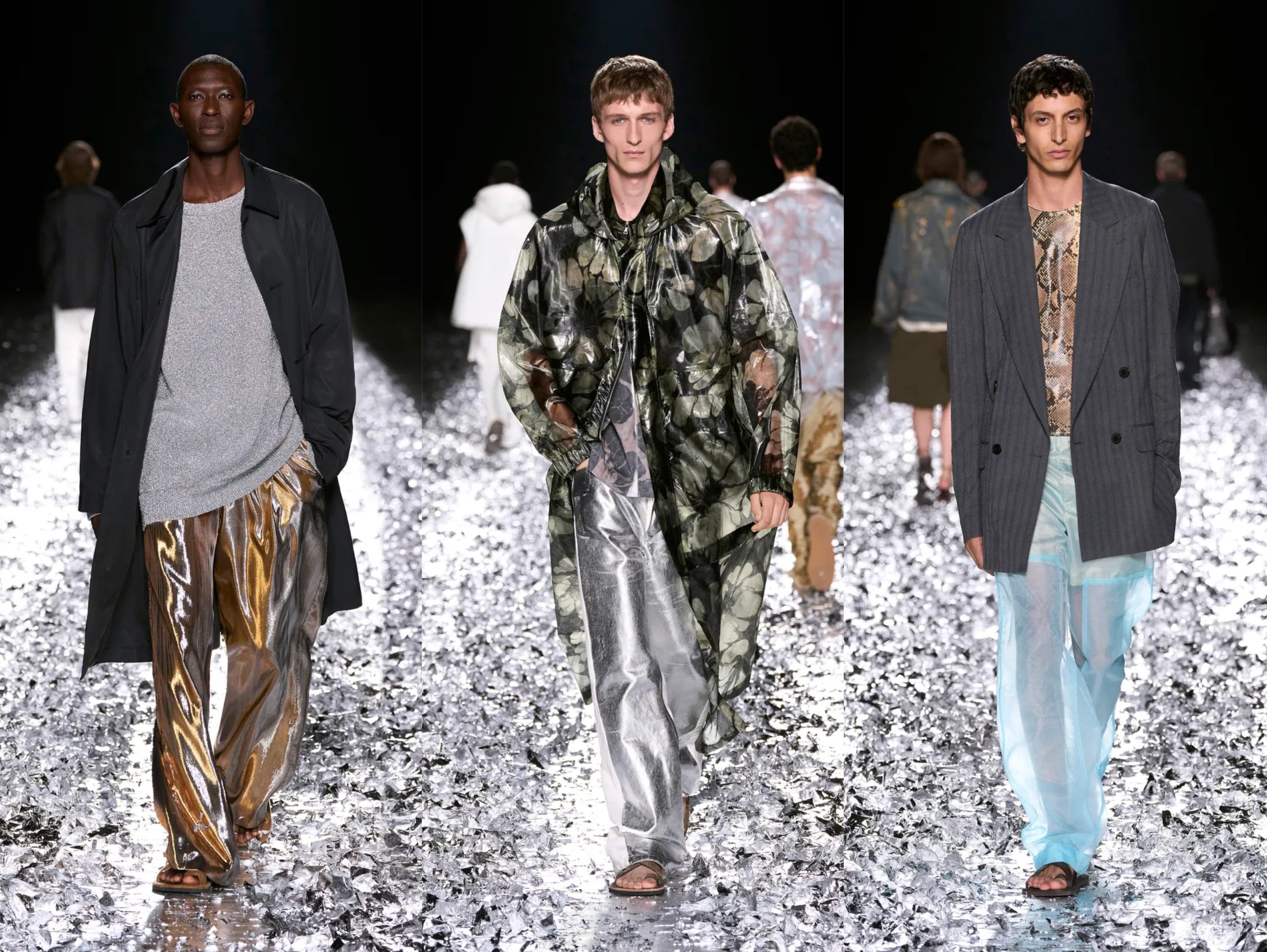 Spring Summer 2025 collection by Dries Van Noten