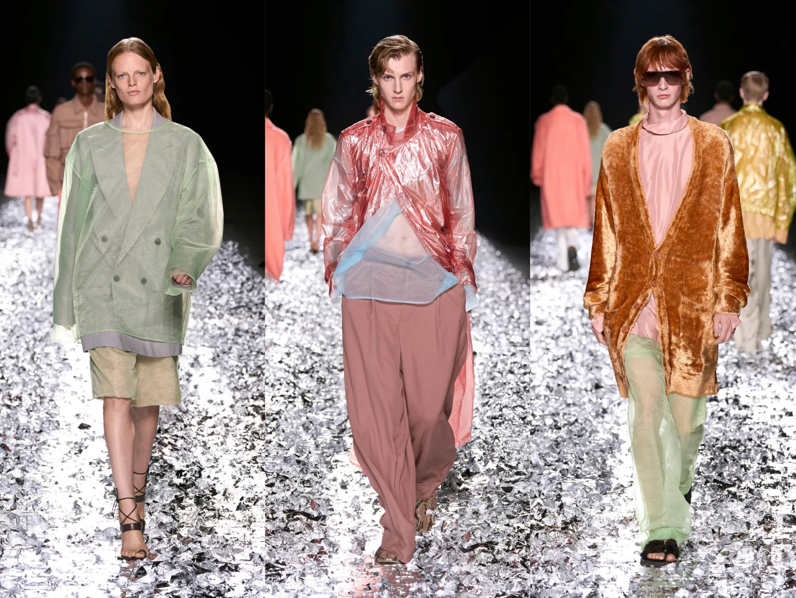 Spring Summer 2025 collection by Dries Van Noten