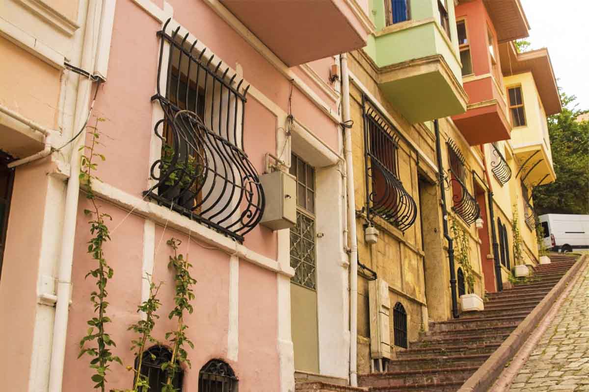 Balat neighborhood of Istanbul