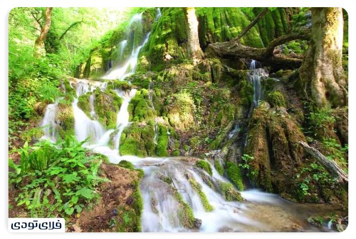 Bola waterfall is one of the most beautiful waterfalls in Iran