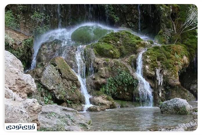 Ruined mill waterfall