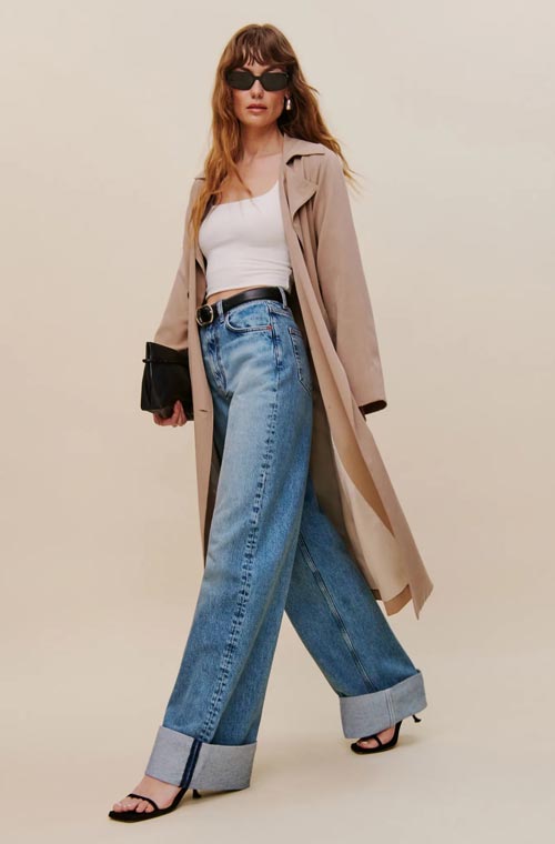 Reversible jeans
