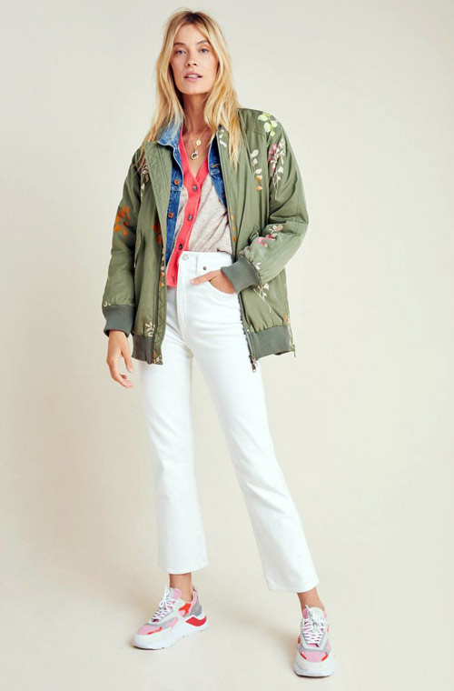 Spring coat and jacket