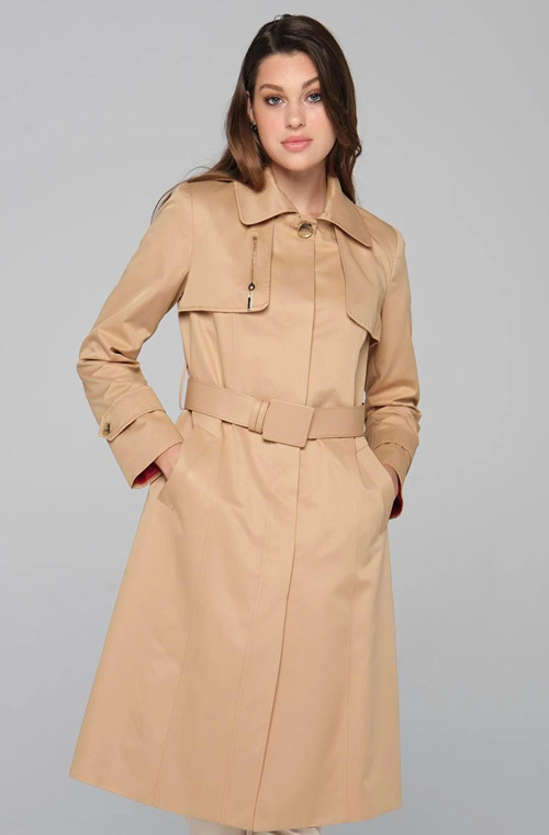 A cloaked raincoat