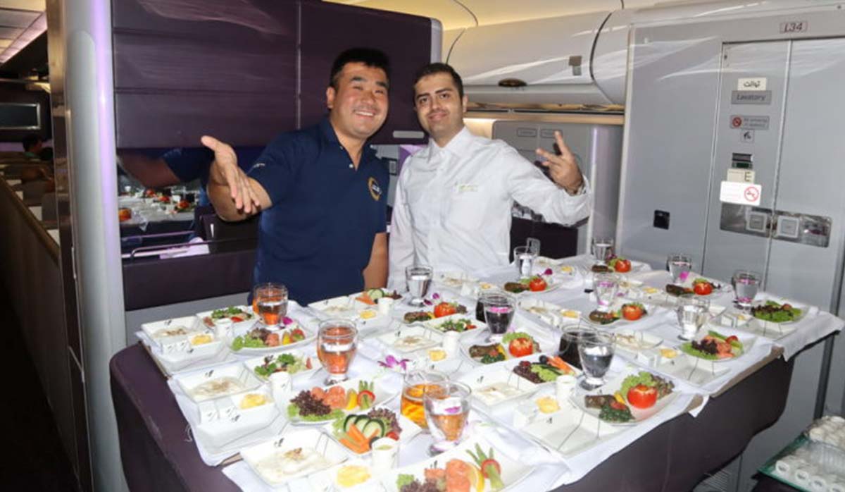 Reception of Mahan Airlines