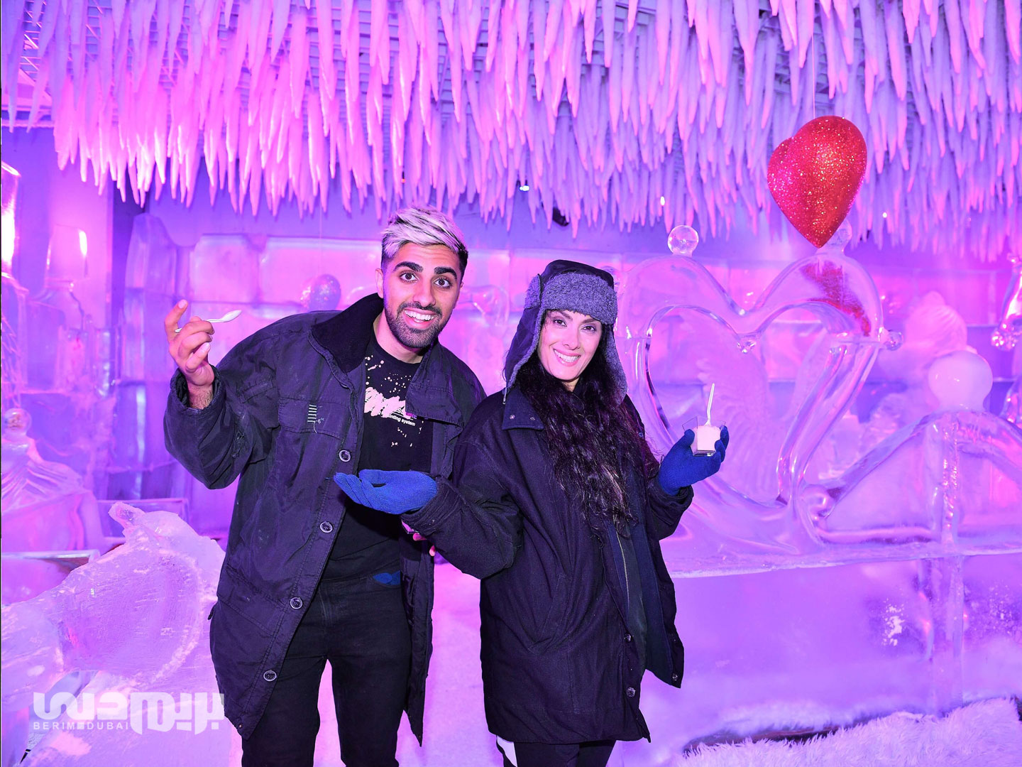 Ice restaurant cafe in Dubai chillout