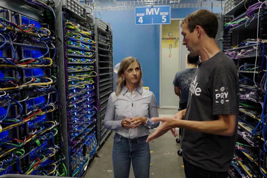 Google's position in the field of cloud custom artificial intelligence chip manufacturing