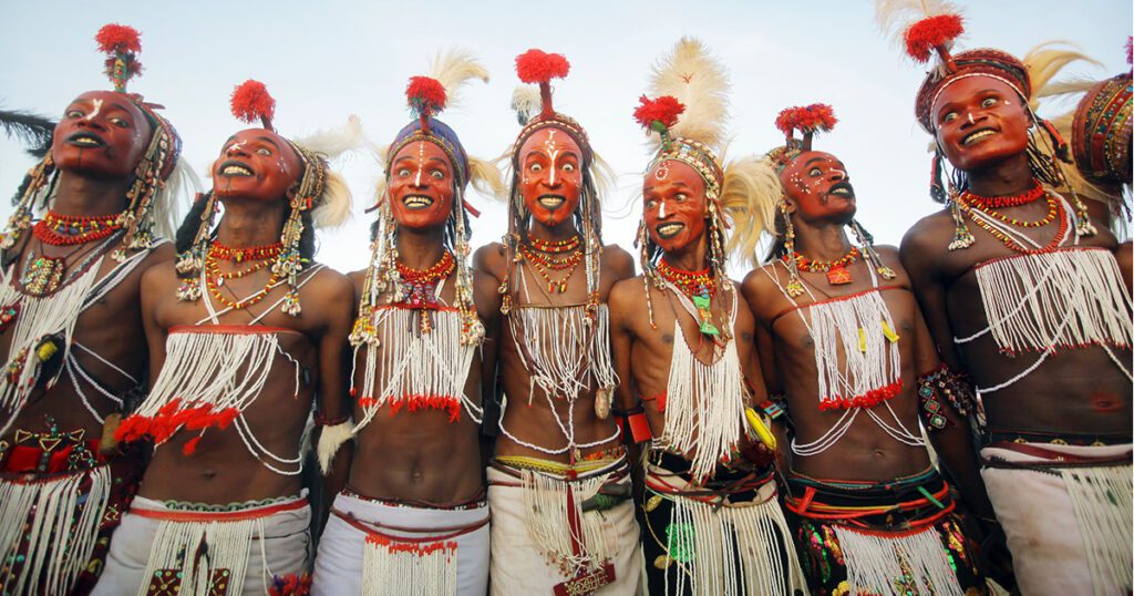 An image of one of the African tribes
