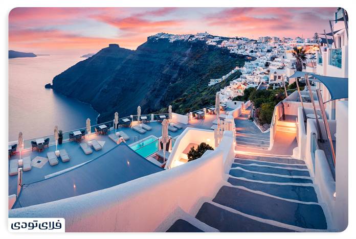 Where is Santorini?