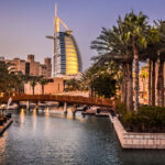 A picture of the city of Dubai