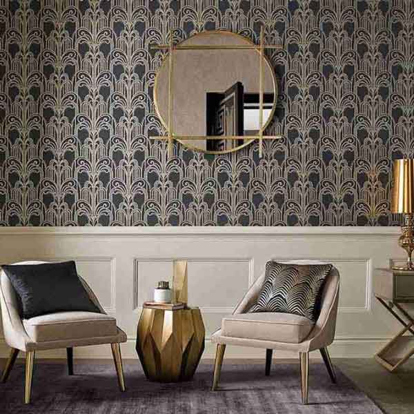 Home decoration in art deco style