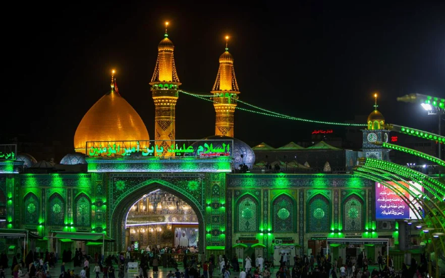   Where is the shrine of Hazrat Abul Fazl? 
