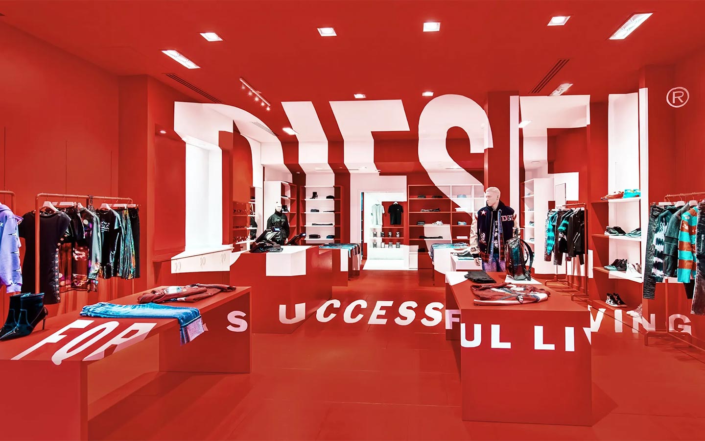 Diesel store ierior design