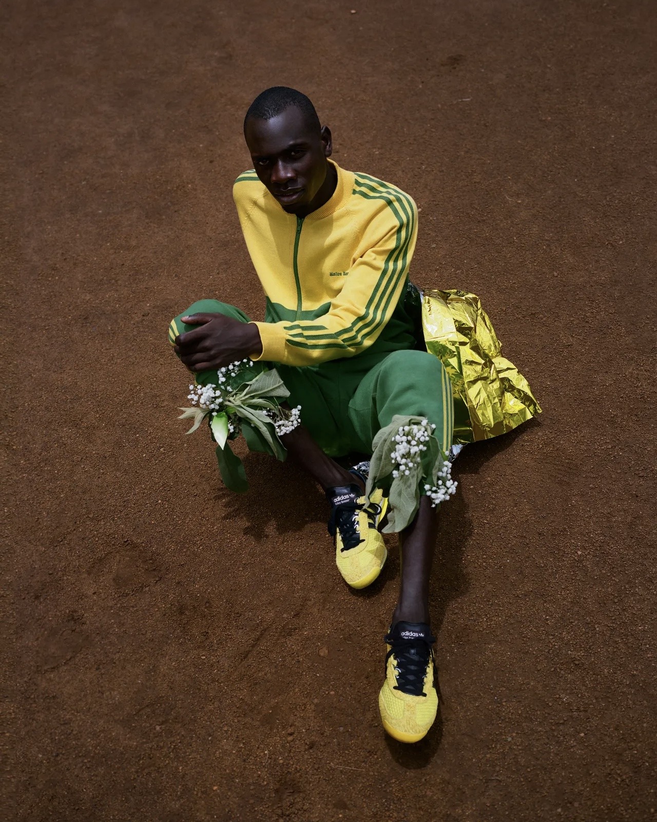 Wales Bonner and Adidas spring collection campaign 2024