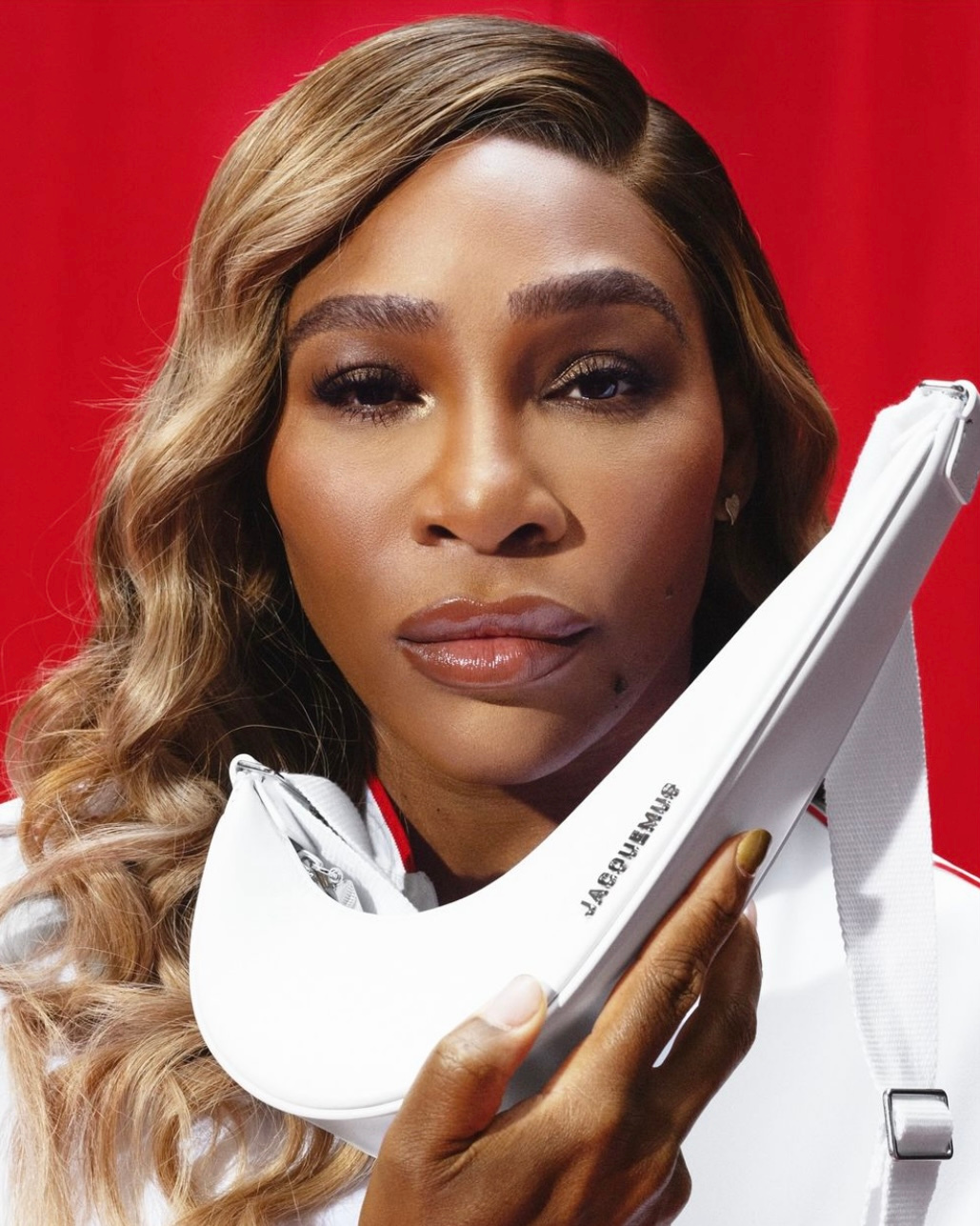 The appearance of Serena Williams in the advertising campaign of the joi collection of Jacquemus and Nike 